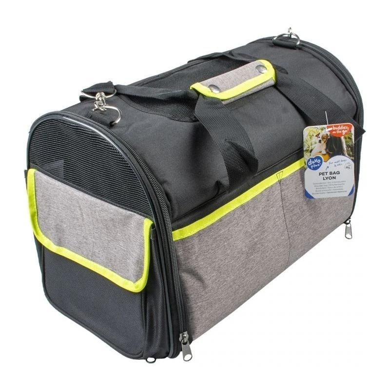 Lyon Pet Bag Noir 41x26x28cm - Duvo+ 4 Lyon Pet Bag Noir 41x26x28cm - Duvo+ – Image 2