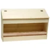 Mangeoire Volière Bois 36x10x23cm -Promos Naturalis Pets Boutique mangeoire voliere bois 36x10x23cm 14158 kinlys