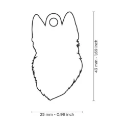 Médaille Berger Allemand -Promos Naturalis Pets Boutique medaille berger allemand mf14n my family 1