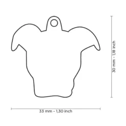 Médaille Chien Pitbull Noir Et Blanc -Promos Naturalis Pets Boutique medaille chien pitbull noir et blanc mf06whiteblack my family 1