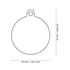 Médaille Classic Os Grand Rond Noir 5 Médaille Classic Os Grand Rond Noir -Promos Naturalis Pets Boutique medaille classic os grand rond noir ch17blackbone my family 1