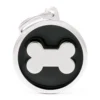 Médaille Classic Os Grand Rond Noir -Promos Naturalis Pets Boutique medaille classic os grand rond noir ch17blackbone my family