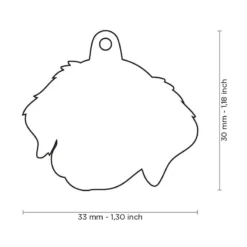 Médaille Golden Retriever -Promos Naturalis Pets Boutique medaille golden retriever mf30 my family 1