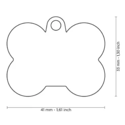 Médaille Gomme Os Aluminium Noir/Noir 5 Médaille Gomme Os Aluminium Noir/Noir -Promos Naturalis Pets Boutique medaille gomme os aluminium noir noir hta01black my family 1