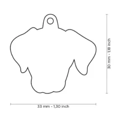 Médaille Labrador Noir 5 Médaille Labrador Noir -Promos Naturalis Pets Boutique medaille labrador noir mf31black my family 1