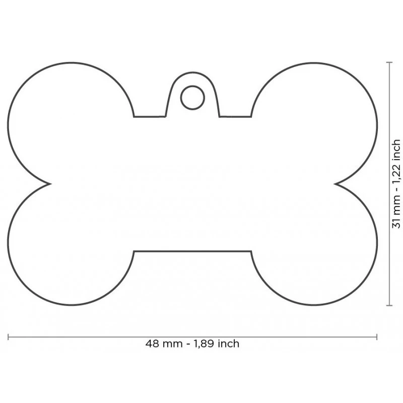 Médaille Os XL Bronx Futuriste 4 Médaille Os XL Bronx Futuriste – Image 2