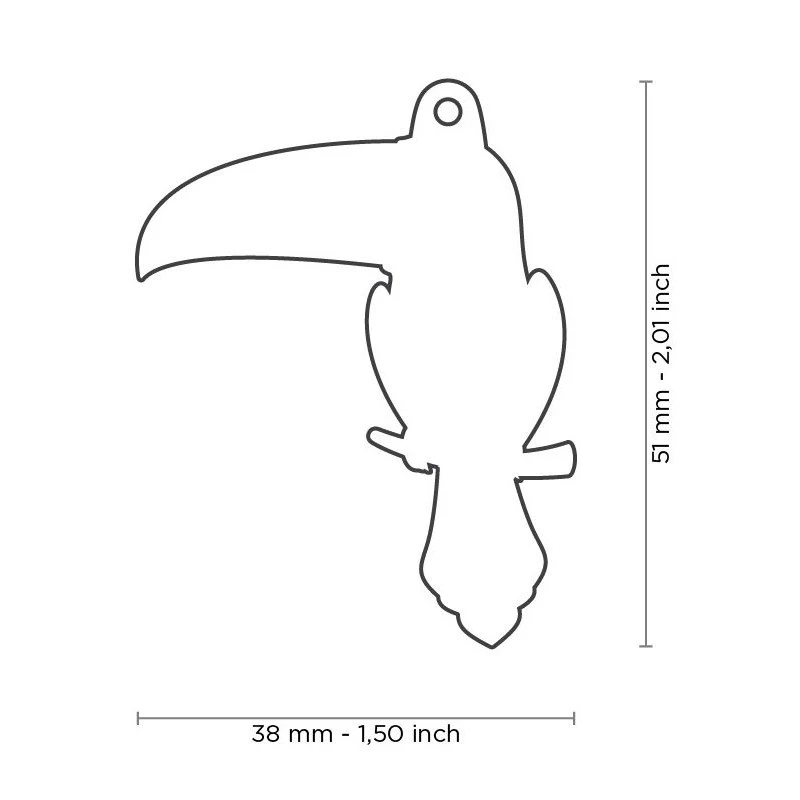 Médaille Toucan 4 Médaille Toucan – Image 2
