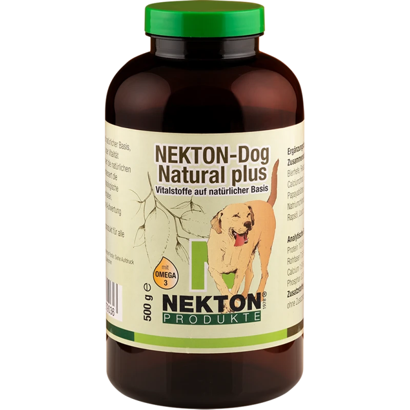 Nekton-Dog Natural-Plus Préparation A Base De Substances Vitales Naturelles 500gr - Nekton 3 Nekton-Dog Natural-Plus Préparation A Base De Substances Vitales Naturelles 500gr - Nekton