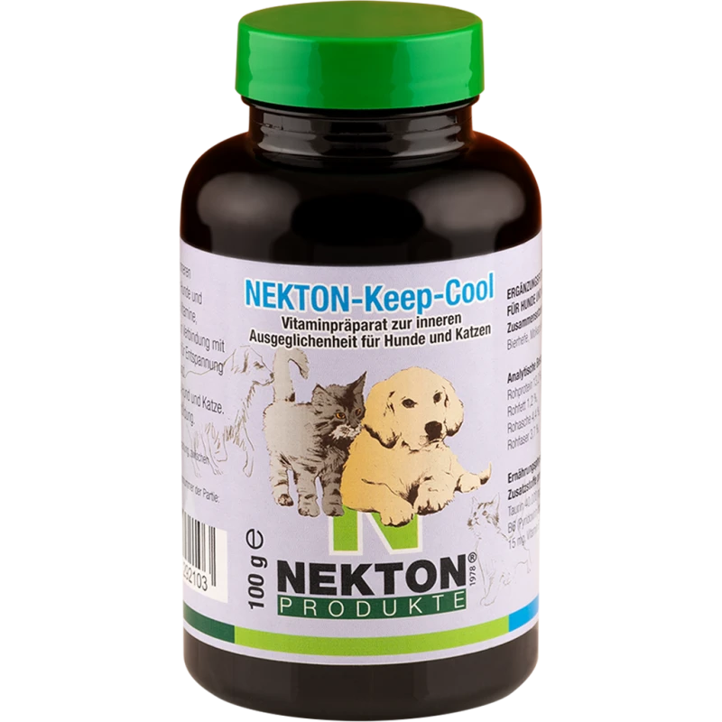 Nekton-Keep-Cool Supplément De Vitamines Pour Favoriser L'Equilibre Intérieur Des Chats Et Des Chiens 100gr - Nekton 3 Nekton-Keep-Cool Supplément De Vitamines Pour Favoriser L'Equilibre Intérieur Des Chats Et Des Chiens 100gr - Nekton