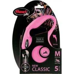 New Classic Corde Rose M/5m - Flexi 5 New Classic Corde Rose M/5m - Flexi -Promos Naturalis Pets Boutique new classic corde rose m 5m flexi 11796 trixie specifications ligne de 5 metres de long avec corde et mousqueton chromela poigne 1