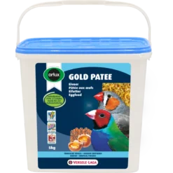 VERSELE-LAGA Orlux Gold Patee Oiseaux Exotiques 5kg - Pâtée Aux Oeufs Prête à L'emploi Pour Tous Les Oiseaux Exotiques