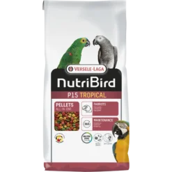P15 Tropical Granulés Extrudés - Aliment D'entretien Pour Perroquets 10kg - Nutribird