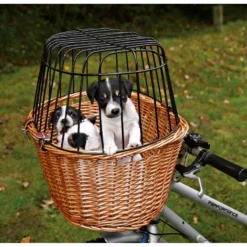 Panier Avant De Vélo Pour Chien 44x48x33cm Max 5kg - Trixie -Promos Naturalis Pets Boutique panier avant de velo pour chien 44x48x33cm max 5kg trixie 2806 trixie panier avant de velo pour chien fixation sur le guidon ave 1