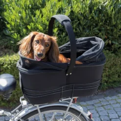 Panier Pour Vélo Long Pour Porte-bagages Larges 29x49x60cm Max 8kg - Trixie -Promos Naturalis Pets Boutique panier pour velo long pour porte bagages larges 29x49x60cm max 8kg trixie 13110 trixie panier pour velo long pour porte bagages 1 1