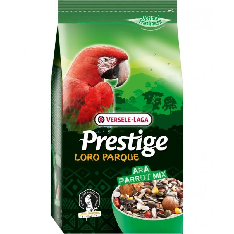 Prestige Loro Parque Ara Parrot Mix 15kg - Mélange De Graines + Granulés VAM - Aras 3 Prestige Loro Parque Ara Parrot Mix 15kg - Mélange De Graines + Granulés VAM - Aras