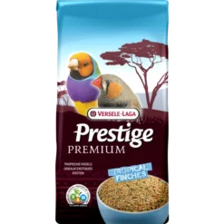 Prestige Premium Oiseaux Exotiques Diamants Australiens 20kg - Mélange De Graines Enrichi En Granulés VAM