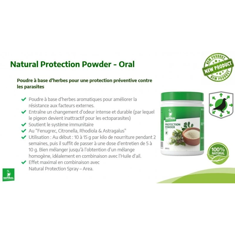 Protection Powder 600gr, Poudre à Base D'herbes - Natural 4 Protection Powder 600gr, Poudre à Base D'herbes - Natural – Image 2