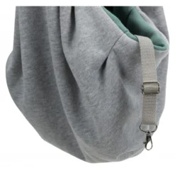 Sac Ventral Soft Gris Clair/menthe 22x20x60cm - Trixie -Promos Naturalis Pets Boutique sac ventral soft gris clair menthe 22x20x60cm trixie 28948 trixie sac ventral soft ideal pour surveiller lanimal en transport ve 3
