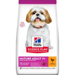 Science Plan Aliment Pour Chien Adulte Mature 7+ Small & Mini Au Poulet 6kg - Hill's