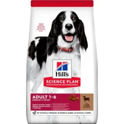 Science Plan Aliment Pour Chien Adulte Medium à L'Agneau Et Au Riz 12kg - Hill's