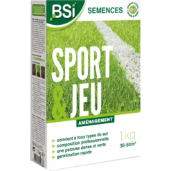 Semences Gazon Sport Et Jeux 1kg - BSI