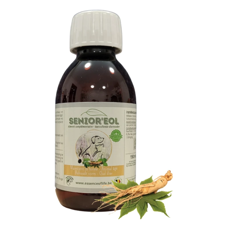 Senior'eol Solution Buvable Pour Un Maintien De La Forme De L’animal âgé 1L - Essence Of Life (chien, Chat) 3 Senior'eol Solution Buvable Pour Un Maintien De La Forme De L’animal âgé 1L - Essence Of Life (chien, Chat)