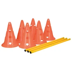 Set D'obstacles Sur Pylône 23x30cm/78cm 6cônes/3piquets - Trixie -Promos Naturalis Pets Boutique set dobstacles sur pylone 23x30cm 78cm 6cones 3piquets trixie 32091 trixie set dobstacles sur pylonedescriptif pour augmenter la 2