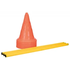 Set D'obstacles Sur Pylône 23x30cm/78cm 6cônes/3piquets - Trixie -Promos Naturalis Pets Boutique set dobstacles sur pylone 23x30cm 78cm 6cones 3piquets trixie 32091 trixie set dobstacles sur pylonedescriptif pour augmenter la 3