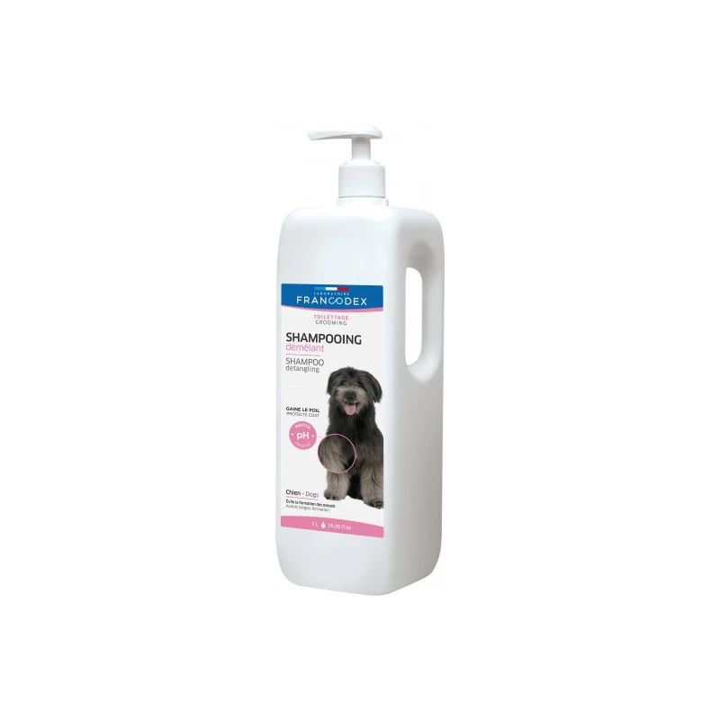 Shampooing Démêlant Pour Chiens 1L - Francodex 3 Shampooing Démêlant Pour Chiens 1L - Francodex