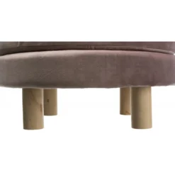 Sofa Livia ø 48x40cm - Trixie -Promos Naturalis Pets Boutique sofa livia 48x40cm trixie 37910 trixie sofa livia aspect velours couverture en polyester dossier en bois stable rembourre coussi 5