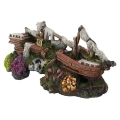 Sunken Ship T 25x10,5x11,5cm - Aqua Della