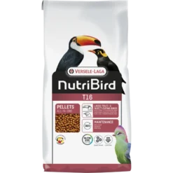 Promos Naturalis Pets Boutique 14 T16 Granulés Extrudés - Aliment D'entretien Pour Grands Oiseaux Frugivores Et Insectivores 10kg - Nutribird