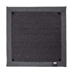 Tapis Griffoir Carré Krappa Noir 38x38x1,5cm - Duvo+
