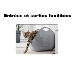 Toilette Pour Chat Gris -Promos Naturalis Pets Boutique toilette pour chat gris van1510395 kerbl 3