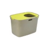 Top Cat Litière Avec Couvercle Gris/Jaune 59x39x38cm -Promos Naturalis Pets Boutique top cat litiere avec couvercle gris jaune 59x39x38cm mod ag50 330 kinlys
