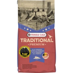Traditional Premium Black Label Master Diète Relax 20kg - Mélange De Qualité Pour Sport & élevage Au Maïs Noir Et Bordeaux