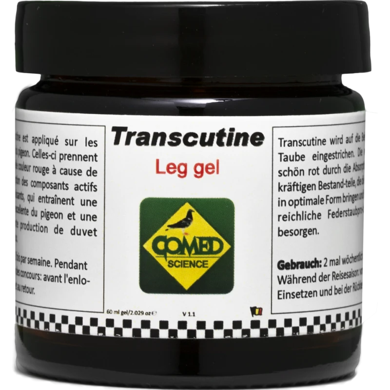 Transcutine, Gel Pour Une Meilleure Circulation Aux Pattes 60gr - Comed 3 Transcutine, Gel Pour Une Meilleure Circulation Aux Pattes 60gr - Comed