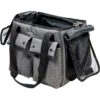 Transporteur Travel Gris/Noir 36x20x28cm - Jack And Vanilla -Promos Naturalis Pets Boutique transporteur travel gris noir 36x20x28cm jack and vanilla 43 2027 jack and vanilla transporteur travel gris noir 36x20x28cm jack