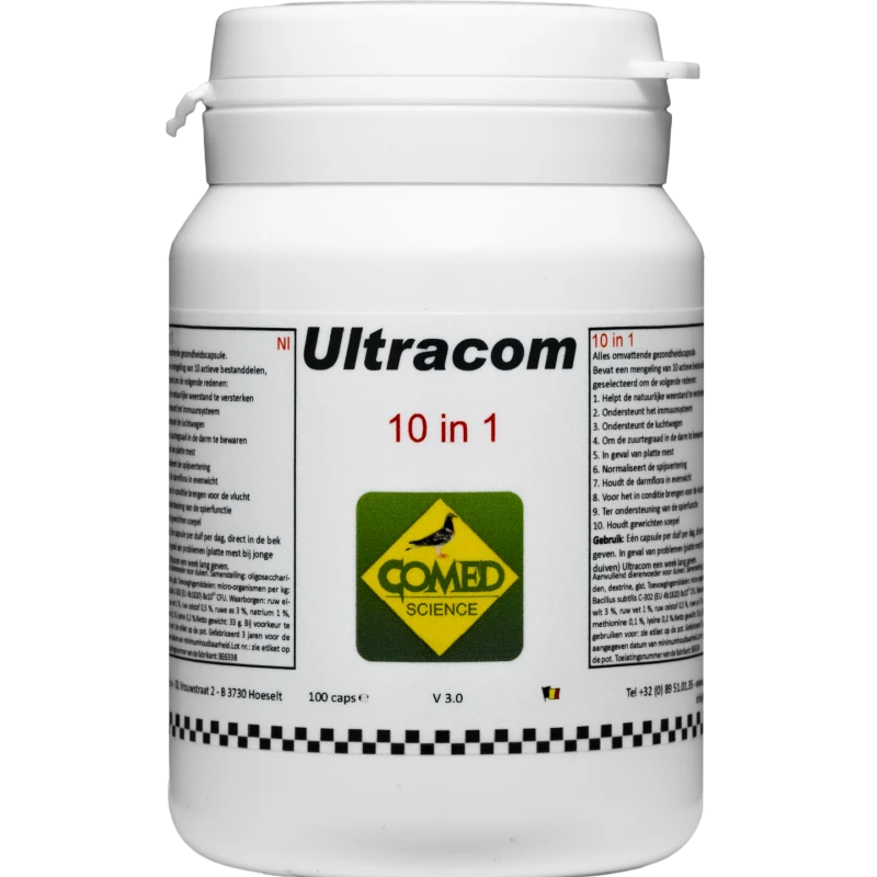 Ultracom 10 In 1, Pour Une Santé Complète 100 Capsules - Comed 3 Ultracom 10 In 1, Pour Une Santé Complète 100 Capsules - Comed